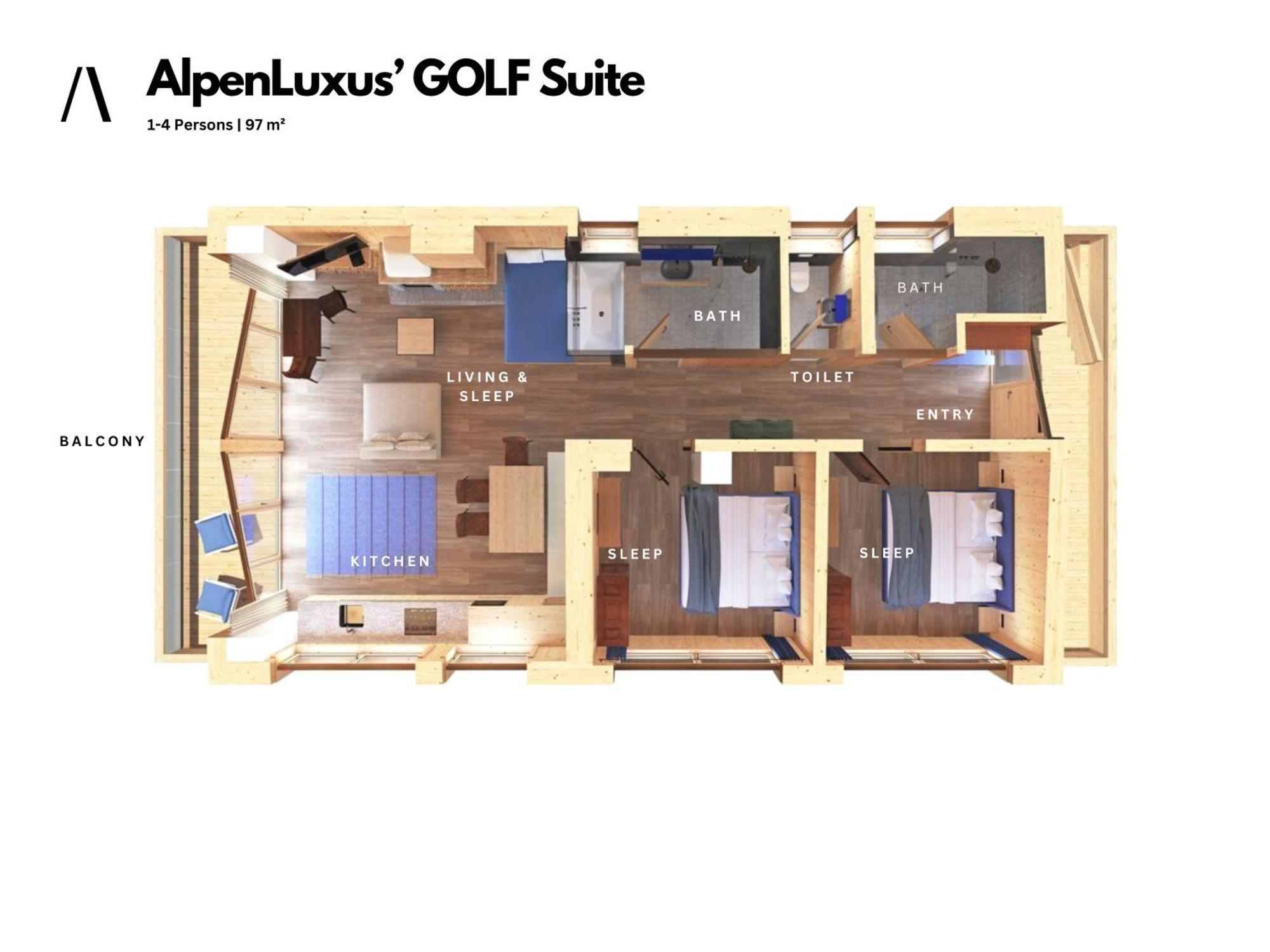 Sportlodge' Golf Suite - Natural Pool, Whirlpool & Sauna By Alpenluxus Appartements Kleinboden Eksteriør billede